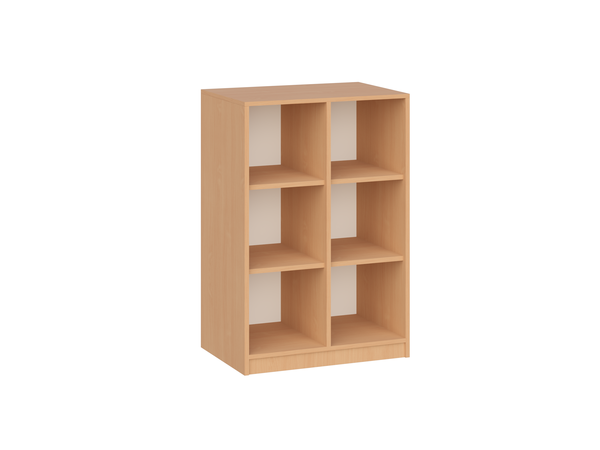 Regał przedszkolny Primo 239, 6 schowków