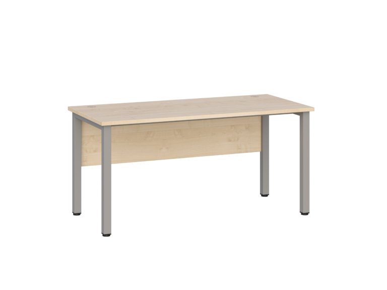 STILO Biurko szkolne/gabinetowe na nogach metalowych