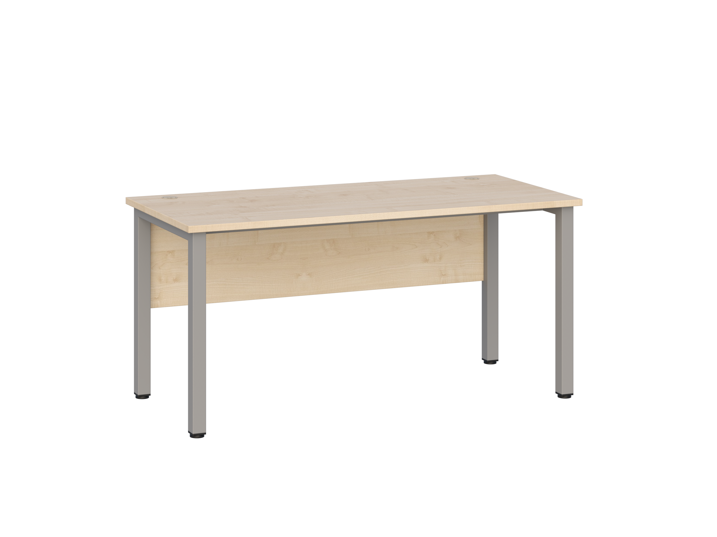 STILO Biurko szkolne/gabinetowe na nogach metalowych