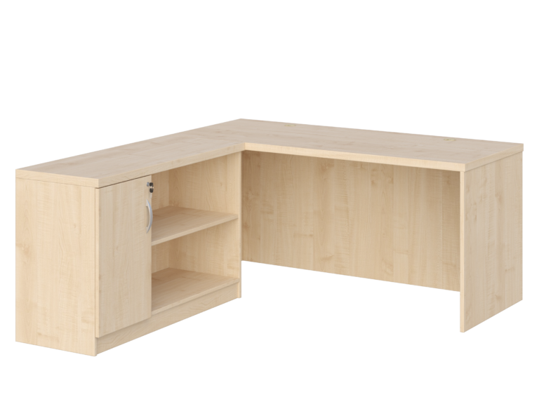 KUJAWIAK PREMIO ZESTAW 1 - Biurko gabinetowe dł. 1600 z komodą Nr 1