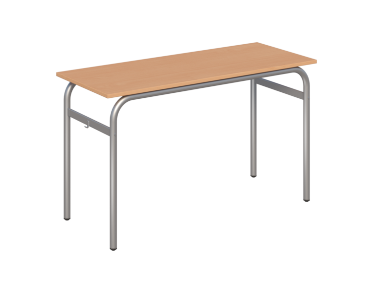 Ławka szkolna Alan 2-osobowa, stała wysokość