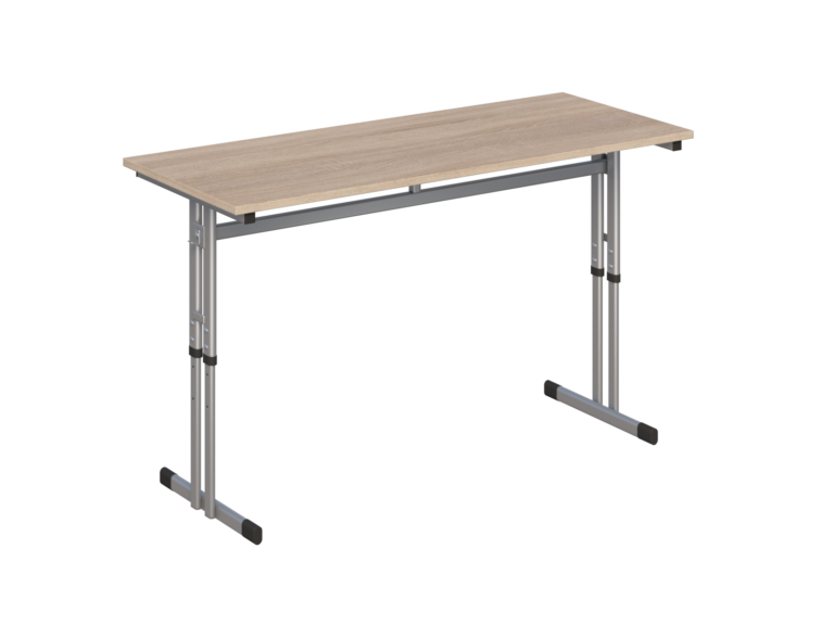 Ławka szkolna Reks 2-osobowa z regulacją wysokości