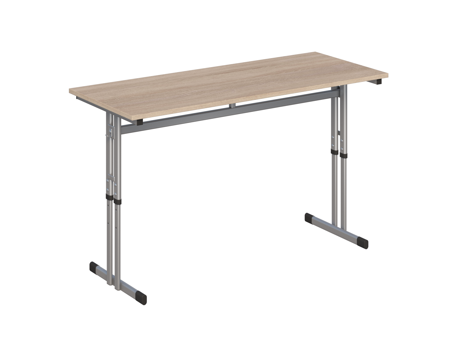 Ławka szkolna Reks 2-osobowa z regulacją wysokości