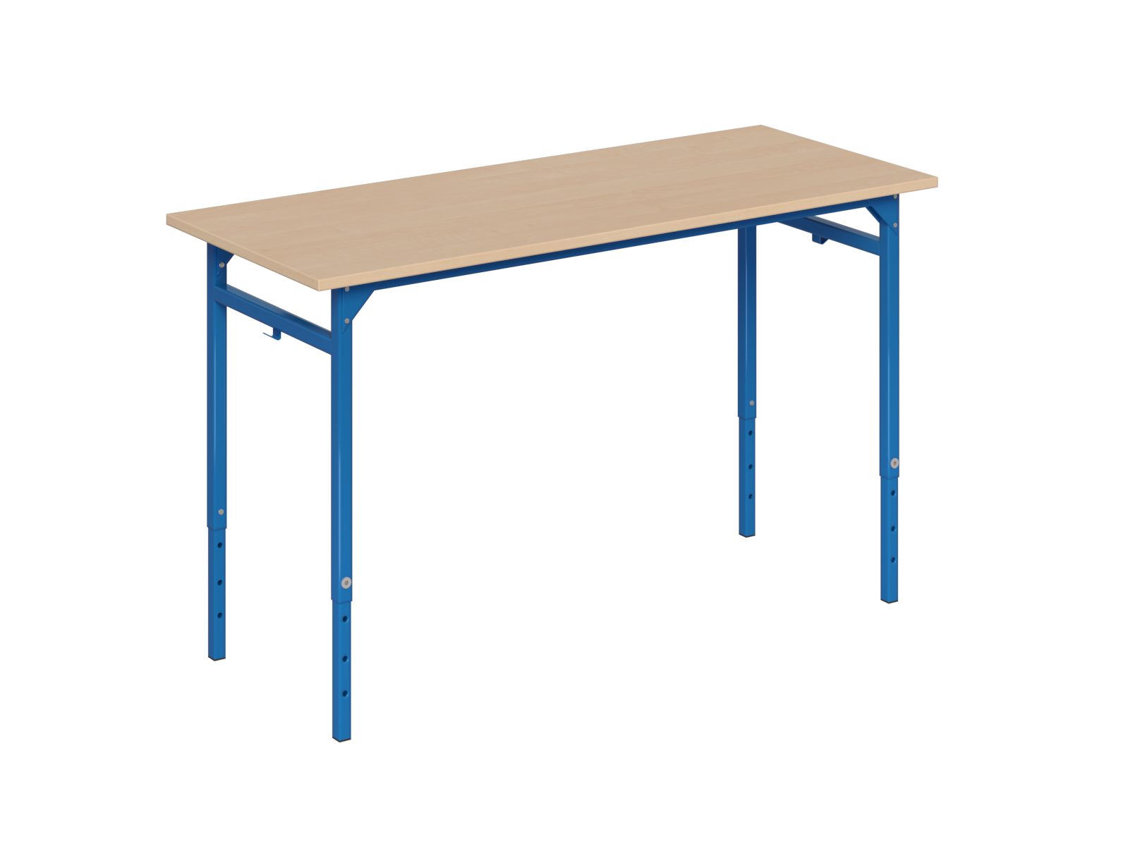 Ławka szkolna Leon 2-osobowa, regulowana wysokość