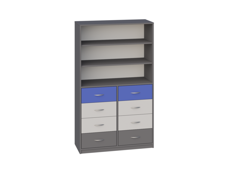 Ultra 327_Regał z szufladami szkolno-przedszkolny