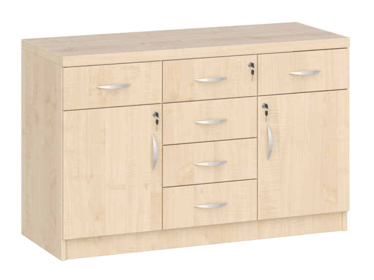 KUJAWIAK PREMIO Nr 6 Komoda z 2 szafkami i 6 szufladami