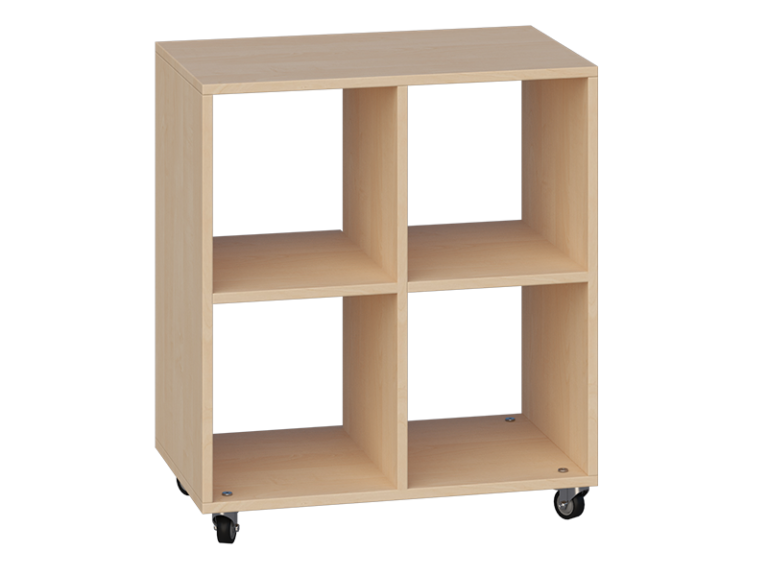 Mobilny regał podwójny, dwustronny Primo 245